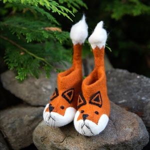 Sew Heart Felt Fox Slippers